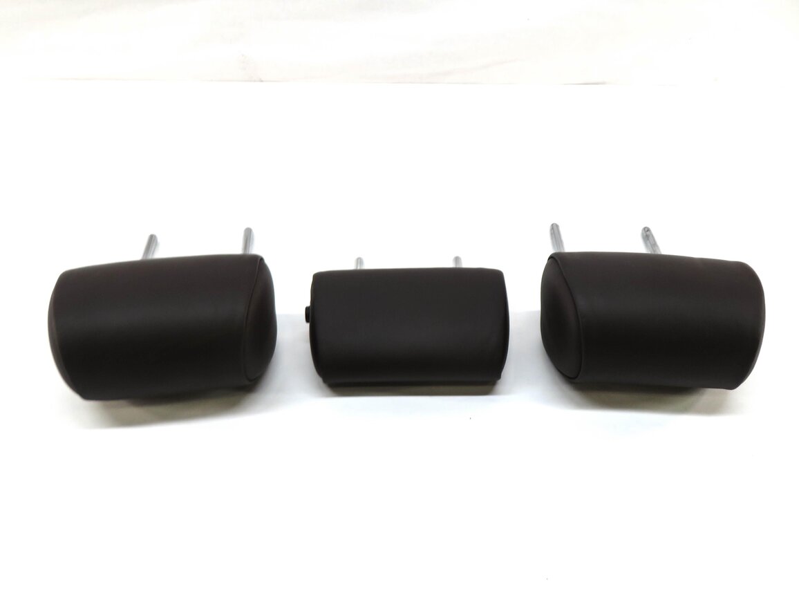 Thumbnail 3: 2016 BMW 535i (F10) REAR SEAT LEFT CENTER RIGHT HEADREST SET-3 (MOCHA BROWN)