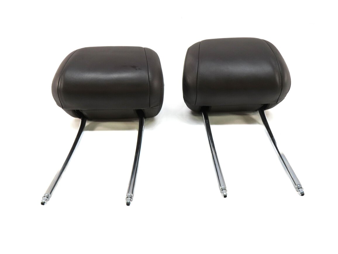 Thumbnail 2: 2016 BMW 535i (F10) FRONT LEFT & RIGHT SEAT HEADREST HEAD REST SET (MOCHA BROWN)