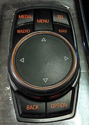 Thumbnail 2: 2016 BMW 535i (F10) STEREO MEDIA GPS NAVIGATION i-DRIVE CONTROL KNOB SWITCH