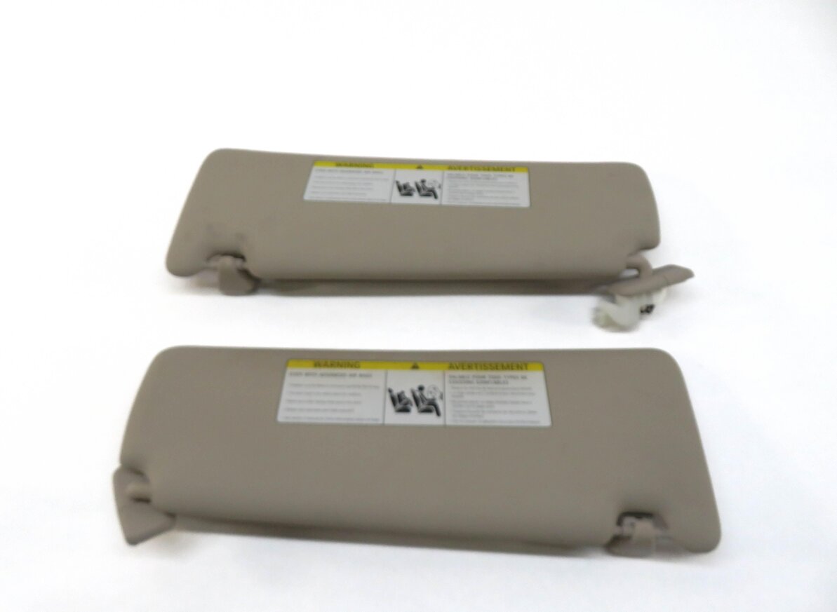 Thumbnail 4: 12-19 BMW 3 4 SERIES (F30 F31 F32 F33) FRONT LEFT & RIGHT SUNVISOR SET (BEIGE)