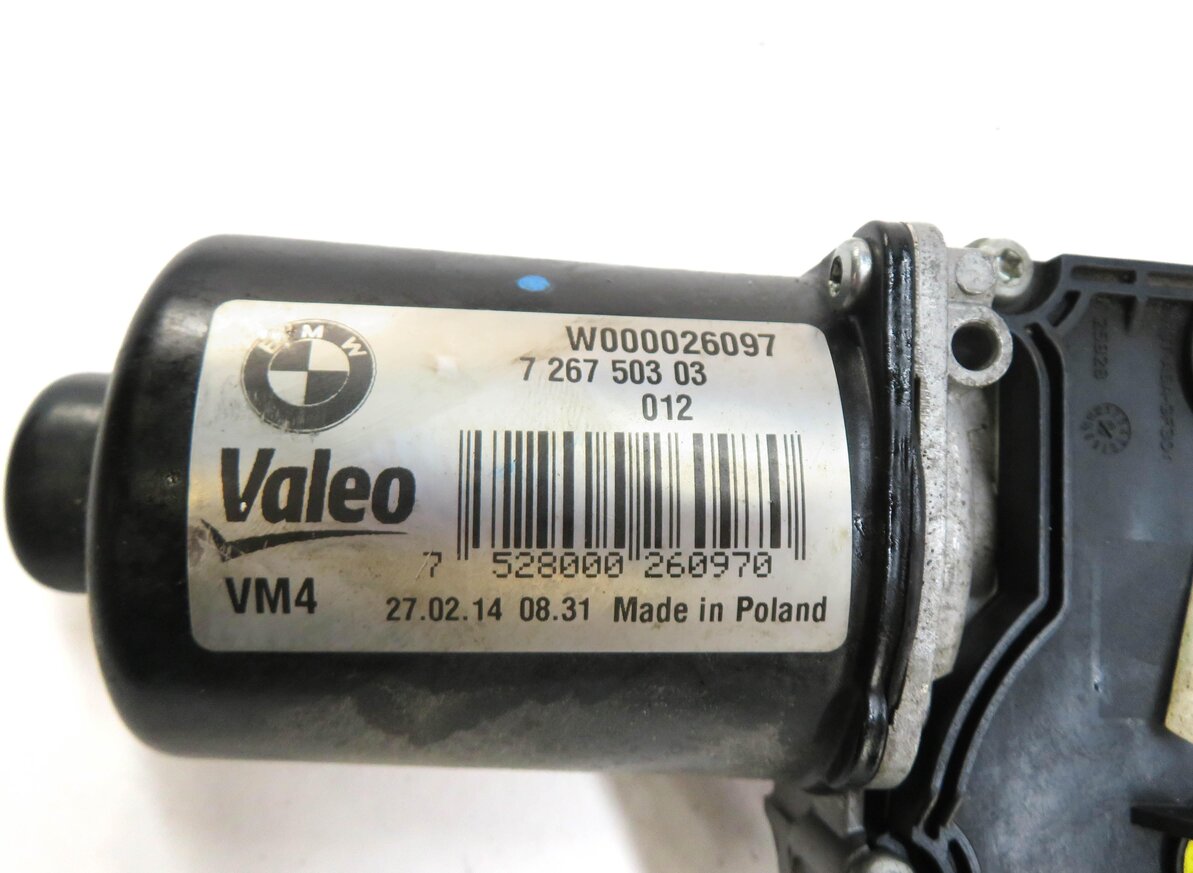 Thumbnail 4: 2012-2019 BMW 3 / 4 SERIES (F30 F31 F32 F33 F34) FRONT WINDSHIELD WIPER MOTOR