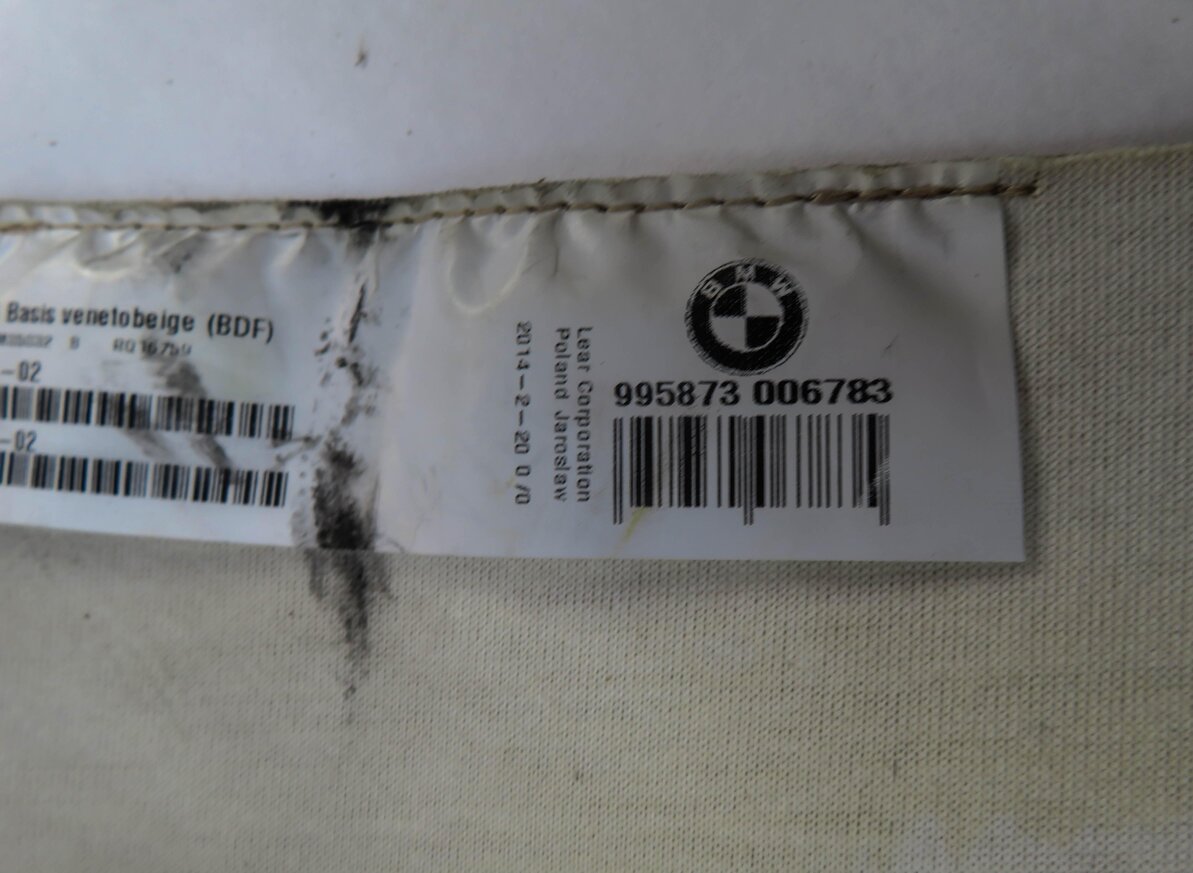 Thumbnail 6: 2014 BMW 428i (F32) RIGHT PASSENGER LOWER BOTTOM HEATED SEAT CUSHION (BEIGE)