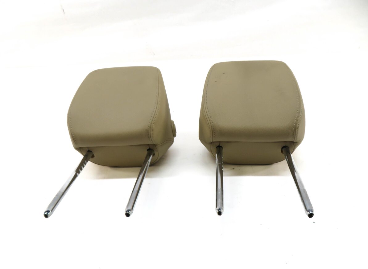 Thumbnail 2: 2014 BMW 428i (F32) FRONT LEFT & RIGHT SEAT HEADREST SET (VENETO BEIGE LEATHER)