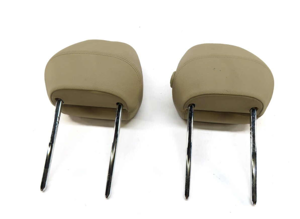 Thumbnail 5: 2014 BMW 428i (F32) FRONT LEFT & RIGHT SEAT HEADREST SET (VENETO BEIGE LEATHER)