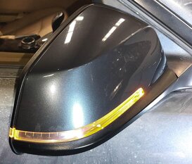 Thumbnail 2: 2014-2020 BMW 428i 430i 435i 440i (F32) RIGHT - PFOLD AUTODIM DOOR MIRROR (GRAY)