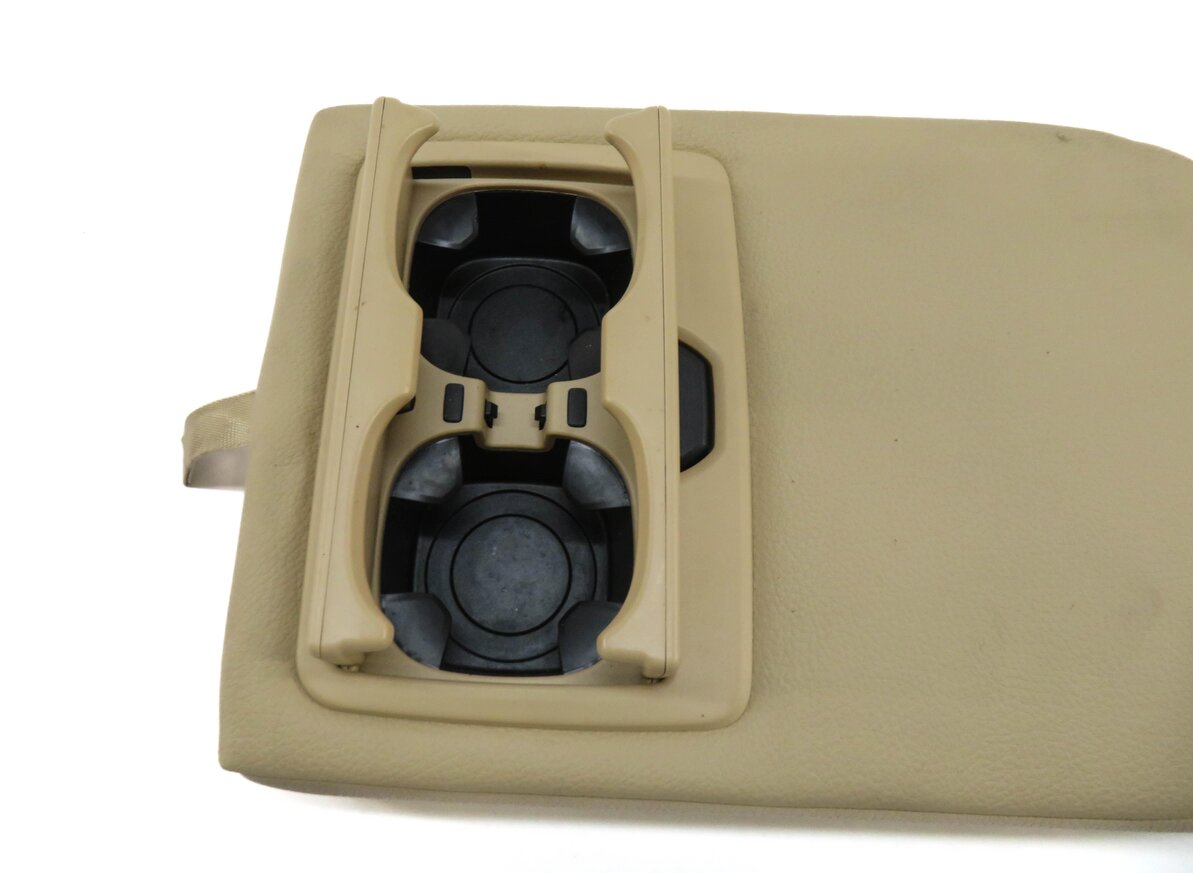 Thumbnail 6: 2014 BMW 428i (F32) REAR SEAT CENTER CONSOLE ARMREST CUP HOLDER (VENETO BEIGE)