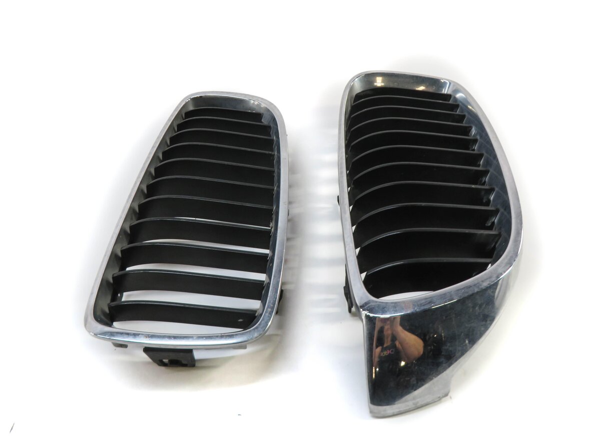 Thumbnail 2: 2014-2017 BMW 428i 430i 435i 440i (F32) FRONT LEFT & RIGHT HOOD VENT GRILLE SET