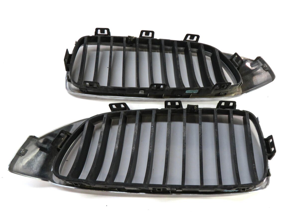 Thumbnail 4: 2014-2017 BMW 428i 430i 435i 440i (F32) FRONT LEFT & RIGHT HOOD VENT GRILLE SET