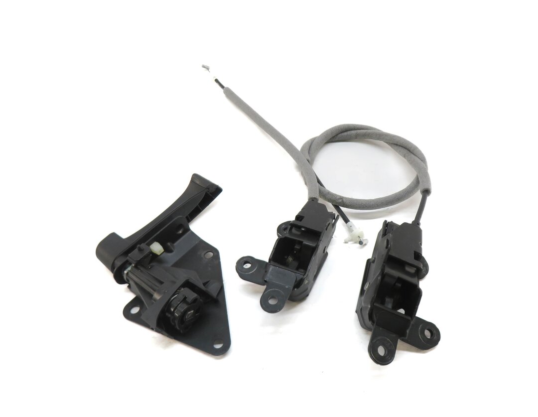 Thumbnail 2: 2011 BMW X5 (E70) REAR TRUNK TAILGATE LOCK LATCH SET w/ RELEASE HANDLE & CABLES