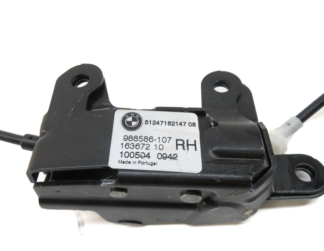 Thumbnail 5: 2011 BMW X5 (E70) REAR TRUNK TAILGATE LOCK LATCH SET w/ RELEASE HANDLE & CABLES