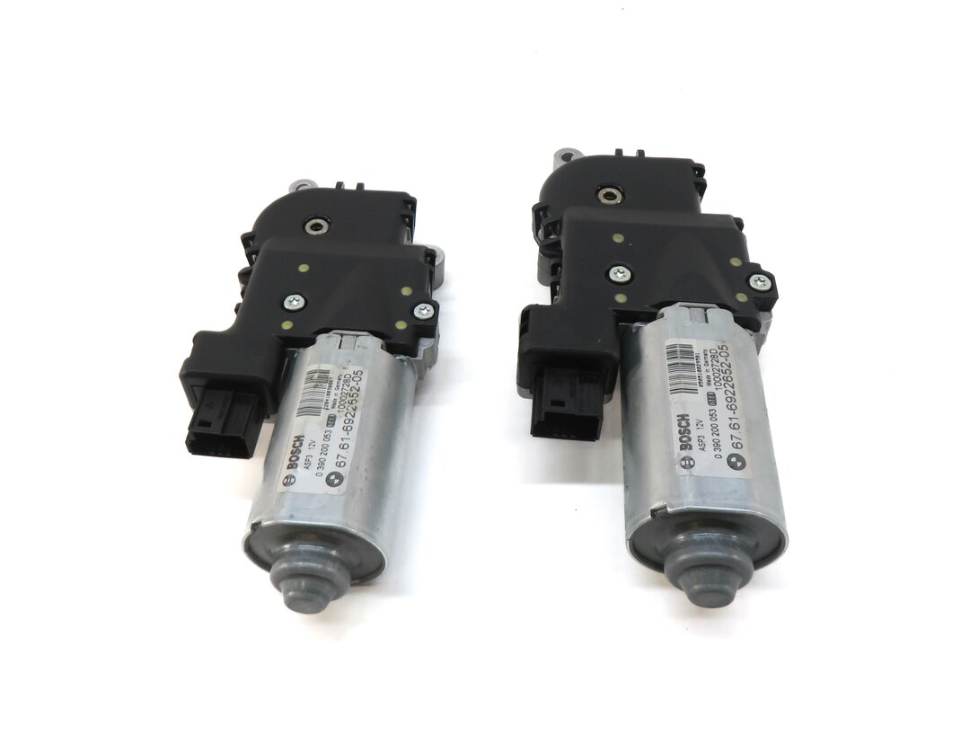 Thumbnail 2: 2004-2013 BMW X5 (E53 E70) PANORAMIC SUN ROOF SUNROOF WINDOW MOTOR SET-2