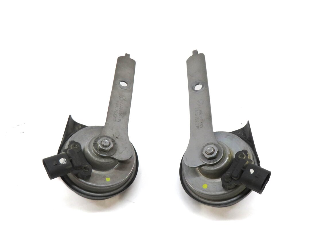 Thumbnail 3: 2010-2014 BMW X5 X6 (E70 E71) HIGH & LOW TONE SAFETY HORN SET