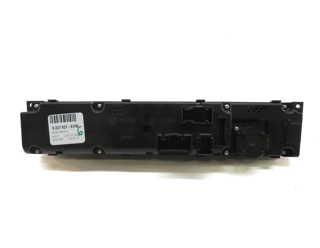 Thumbnail 5: 2010-2011 BMW X5 X5M X6 X6M (E70 E71) FRONT HEATER A/C TEMPERATURE CONTROL PANEL