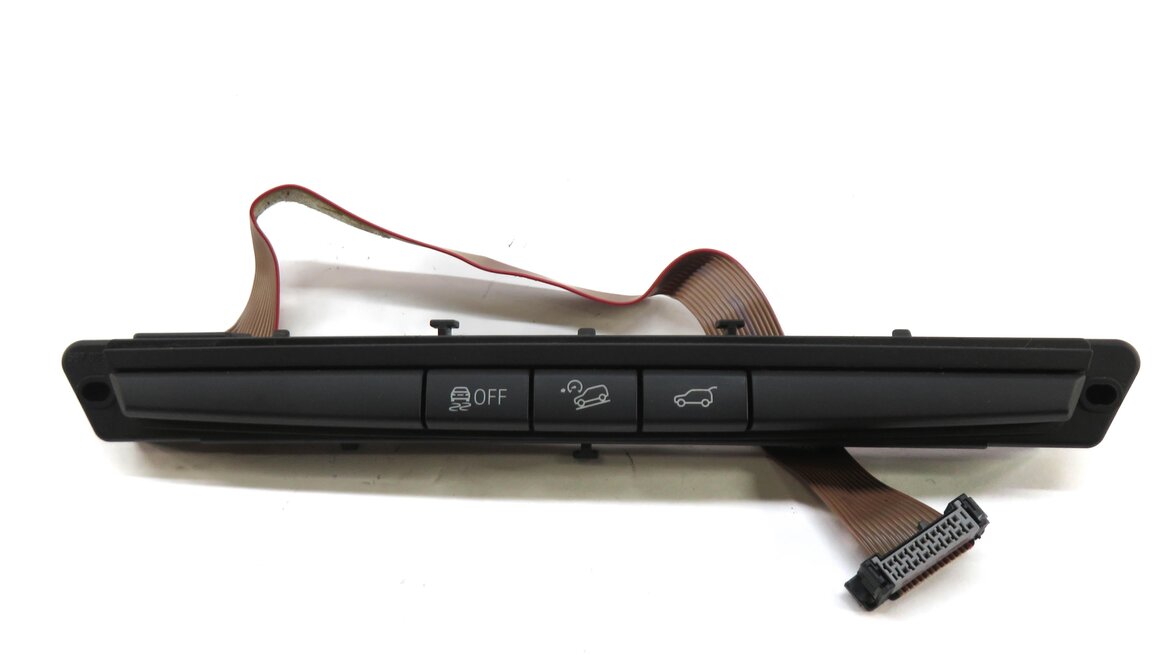 Thumbnail 3: 2011 BMW X5 (E70) TRACTION CONTROL HILL DESCENT TRUNK SWITCH BUTTON PANEL