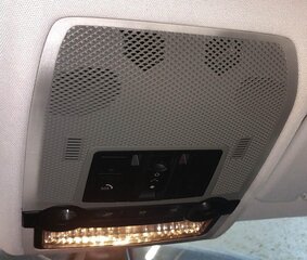 Thumbnail 2: 2011 BMW X5 (E70) FRONT DOMELIGHT MAP READING COURTESY LIGHT LAMP (GRAY)