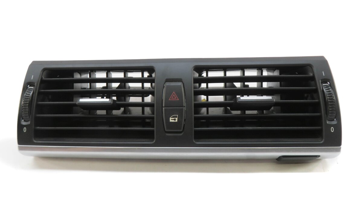 Thumbnail 2: 2011 BMW X5 (E70) FRONT CENTER DASH HEATER A/C AIR VENT w/ HAZARD & LOCK SWITCH