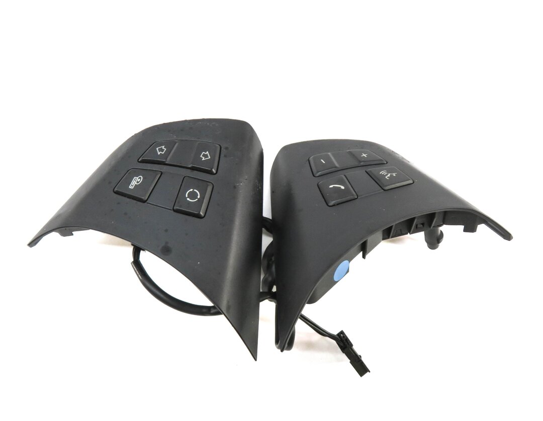 Thumbnail 3: 2011 BMW X5 (E70) STEERING WHEEL SWITCH BUTTON SET-2 w/ TRIM