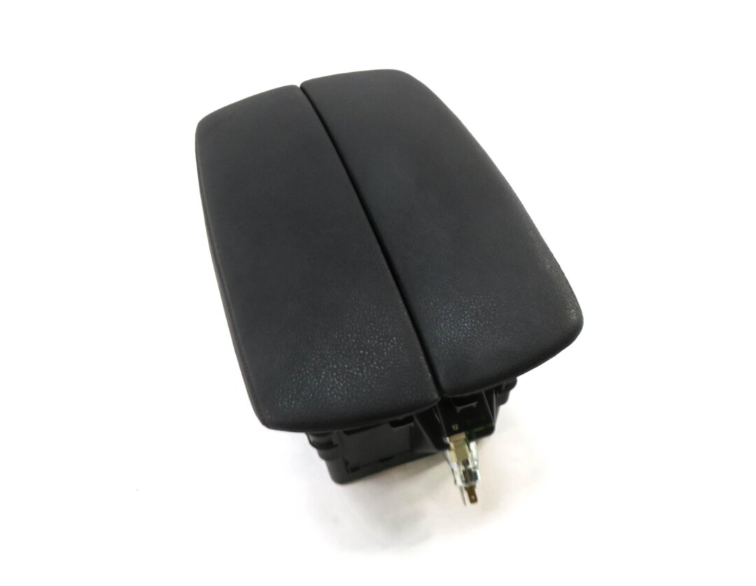 2010-2013 BMW X5 X5M (E70) FRONT CENTER CONSOLE STORAGE BOX ARM REST (BLACK)