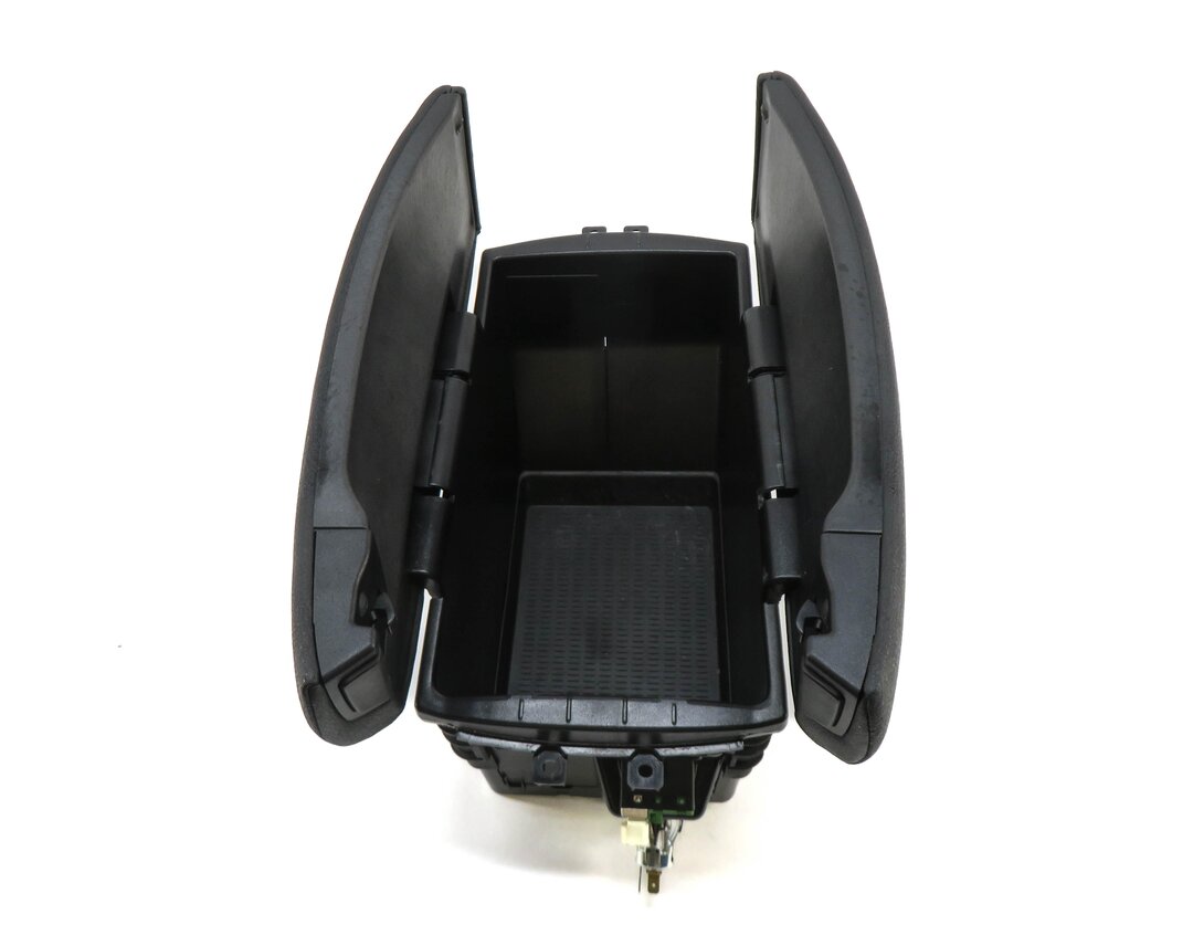 Thumbnail 6: 2010-2013 BMW X5 X5M (E70) FRONT CENTER CONSOLE STORAGE BOX ARM REST (BLACK)