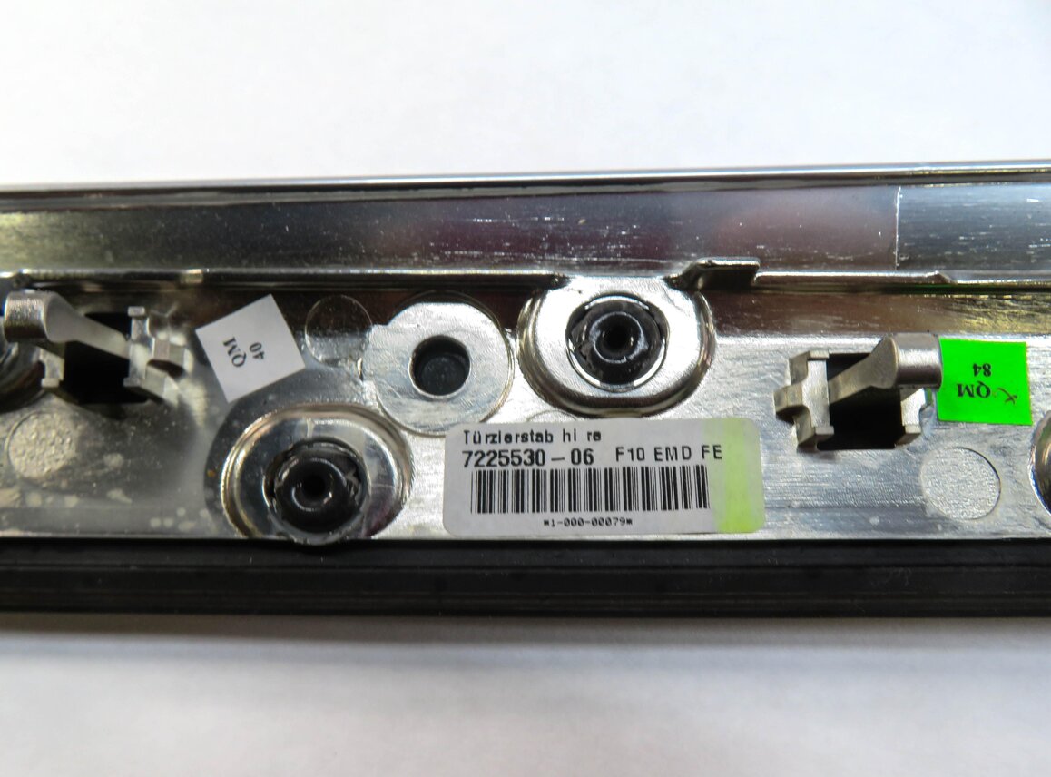 Thumbnail 17: 2012 BMW 528i (F10) DASH DOOR CONSOLE INTERIOR TRIM SET (FINE ASH WOOD GRAIN)
