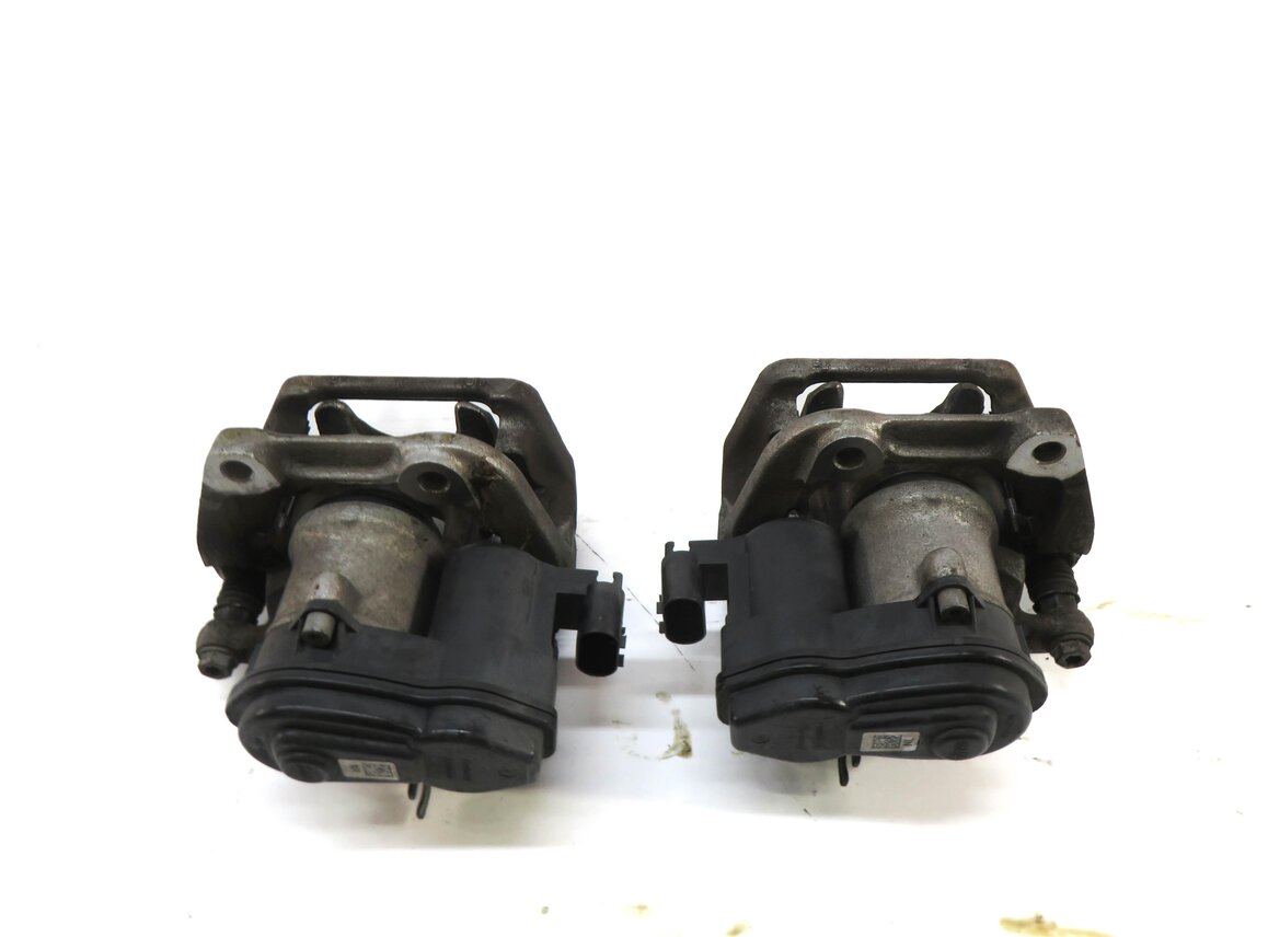 Thumbnail 4: 2011-2016 BMW 528i 535i (F10) REAR LEFT & RIGHT ABS DISC BRAKE CALIPER SET-2
