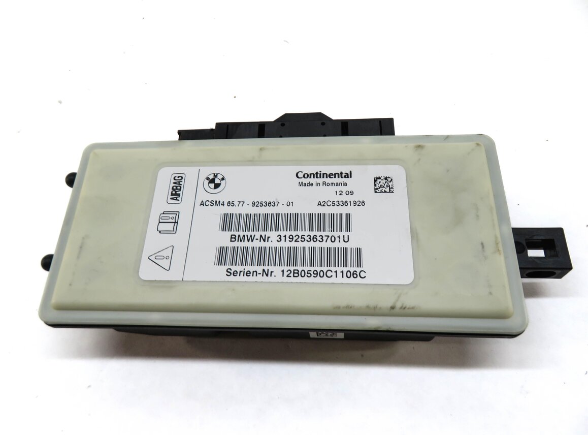 Thumbnail 2: 12-21 BMW 2 3 4 5 6 7 X3 X4 X5 X6 (F22 F30 F32 F10 F15 F16 F85) SRS BAG MODULE