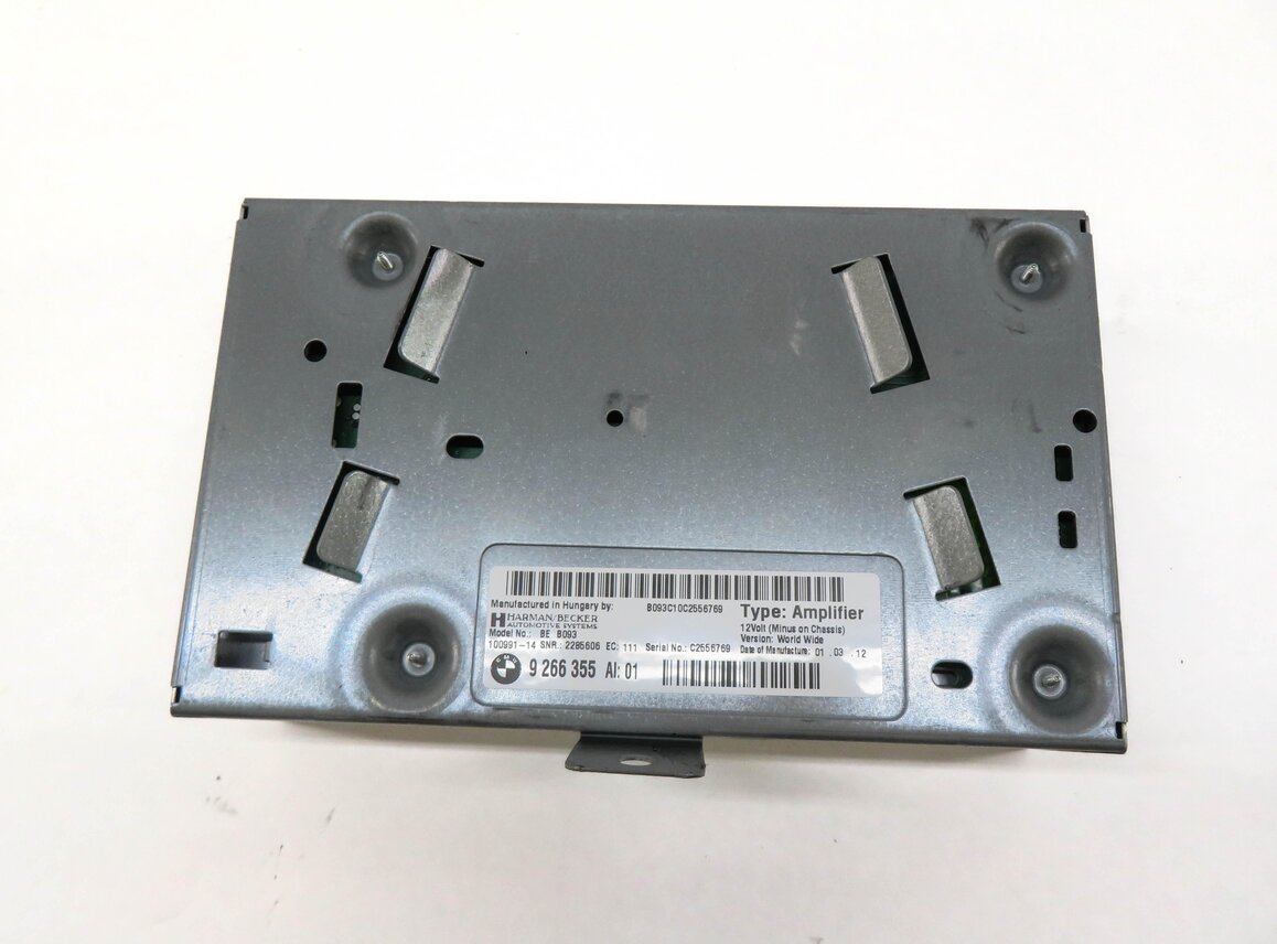 Thumbnail 3: 11-13 BMW 528i 535i 550i (F10) RADIO STEREO AUDIO AMP AMPLIFIER (HARMAN BECKER)
