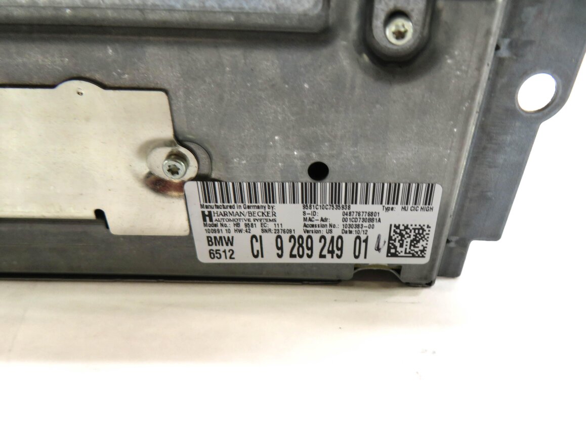 Thumbnail 5: 10-12 BMW 528i 535i 550i 750i 760i (F01 F10) STEREO CD GPS NAVIGATION RECEIVER