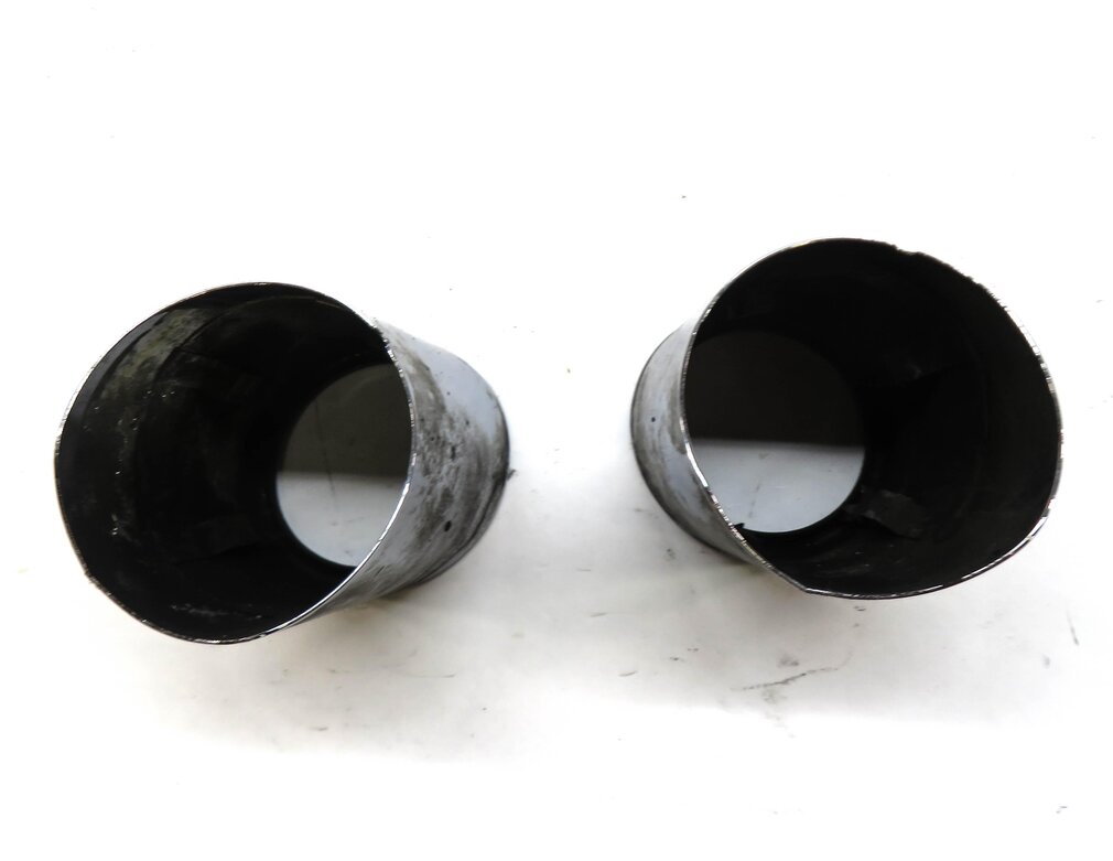 Thumbnail 4: 2012-2016 BMW 528i (F10) 2.0L N20 TURBO ENGINE MUFFLER PIPE EXHAUST TIP SET-2