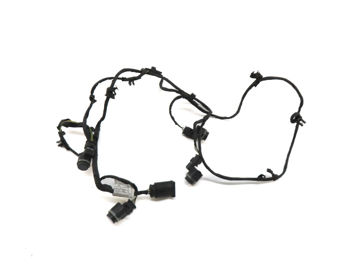 Thumbnail 2: 2012 BMW 528i (F10) FRONT PDC PARK DISTANCE SENSOR SET w/ HARNESS (GRAY B90)