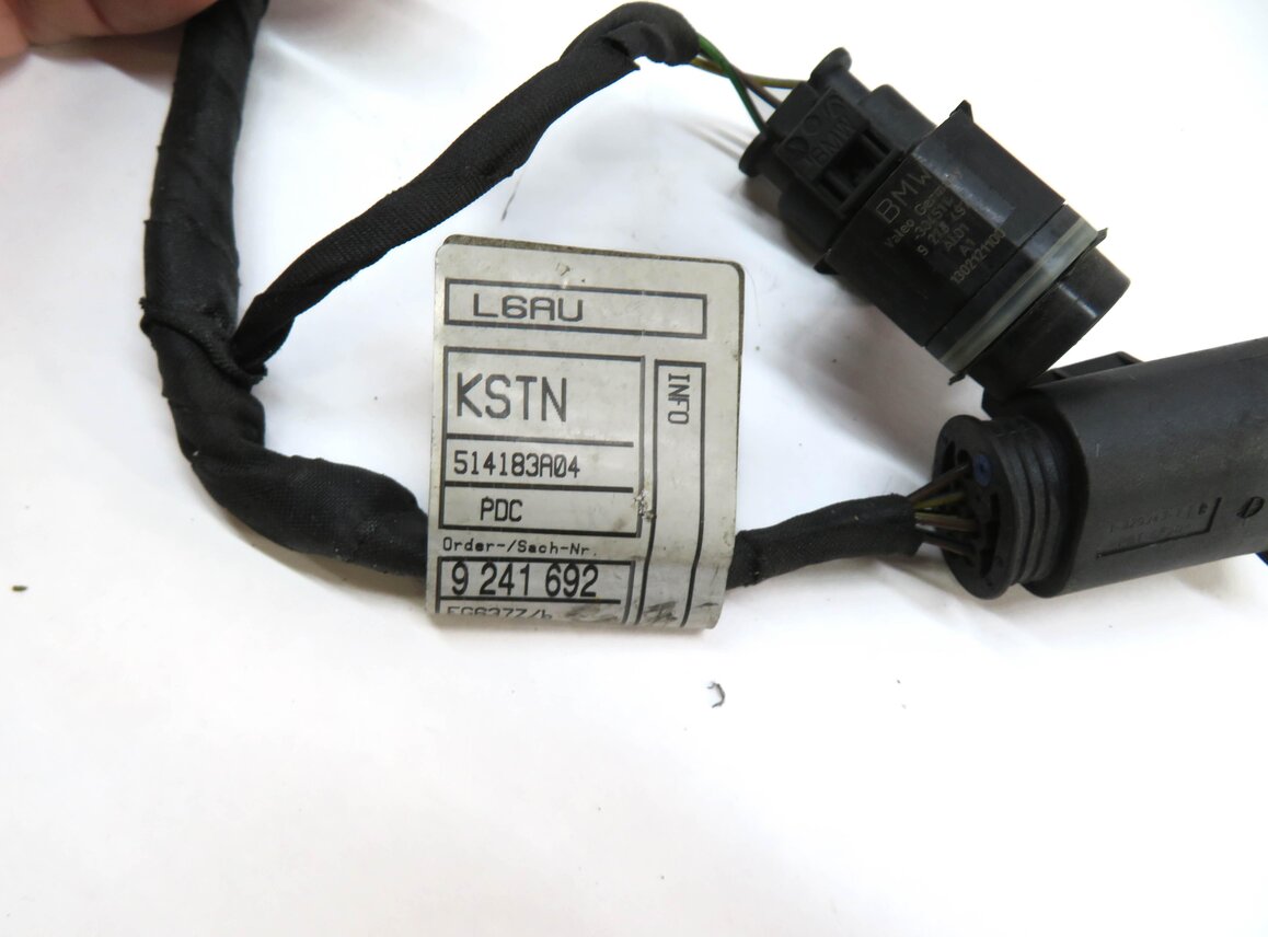 Thumbnail 3: 2012 BMW 528i (F10) FRONT PDC PARK DISTANCE SENSOR SET w/ HARNESS (GRAY B90)