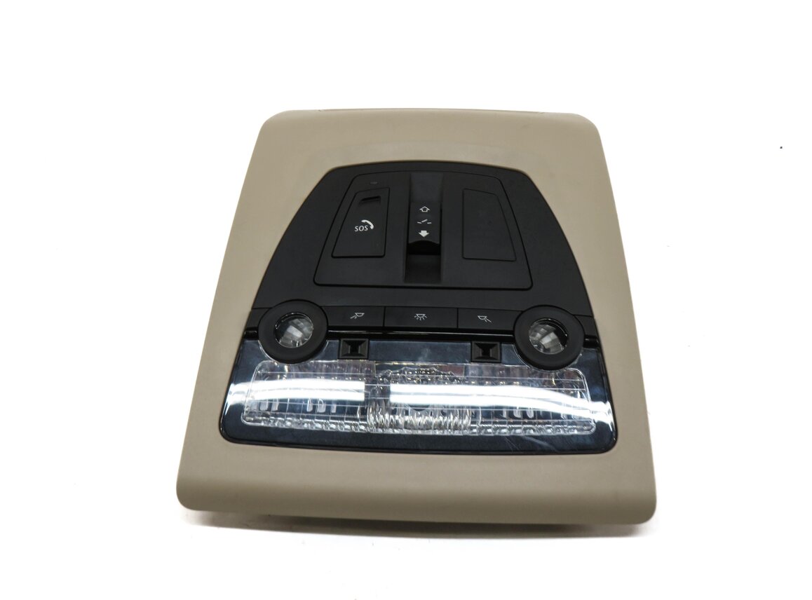 Thumbnail 2: 2012 BMW 528i (F10) FRONT DOMELIGHT MAP READING COURTESY LIGHT LAMP (BEIGE)