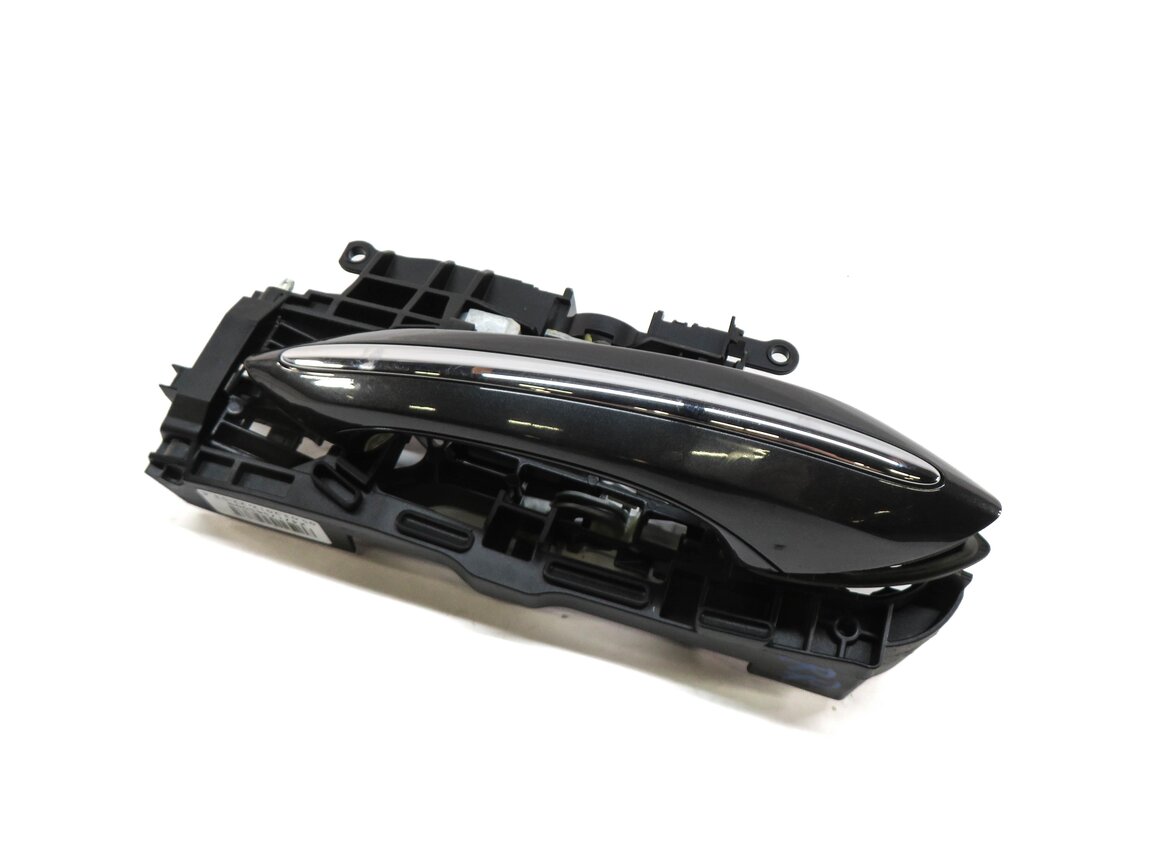 2011-2016 BMW 528i 535i 550i M5 (F10) RIGHT REAR DOOR HANDLE w/ LIGHT (GRAY)