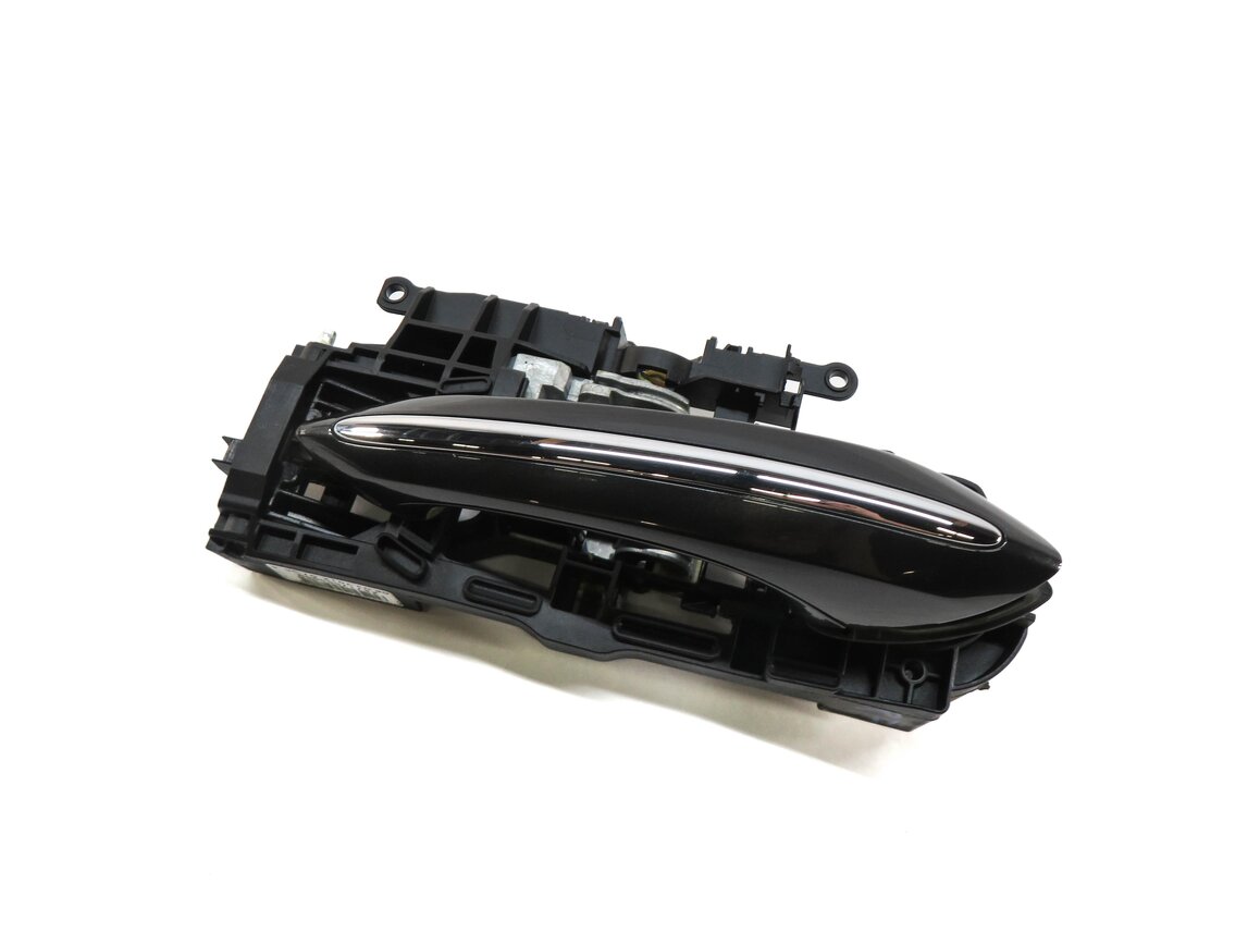 2011-2016 BMW 528i 535i 550i M5 (F10) RIGHT FRONT DOOR HANDLE w/ LIGHT (GRAY)