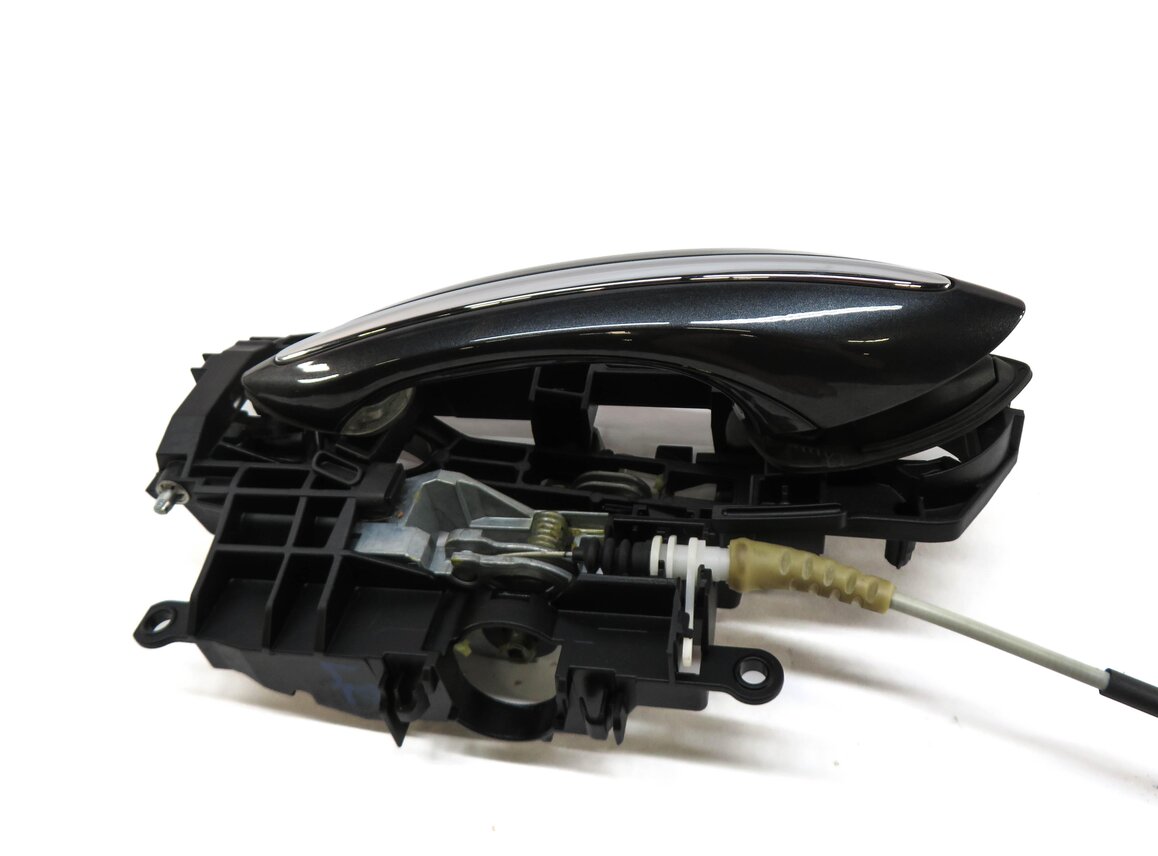 Thumbnail 3: 2011-2016 BMW 528i 535i 550i M5 (F10) LEFT REAR DOOR HANDLE w/ LIGHT (GRAY B90)