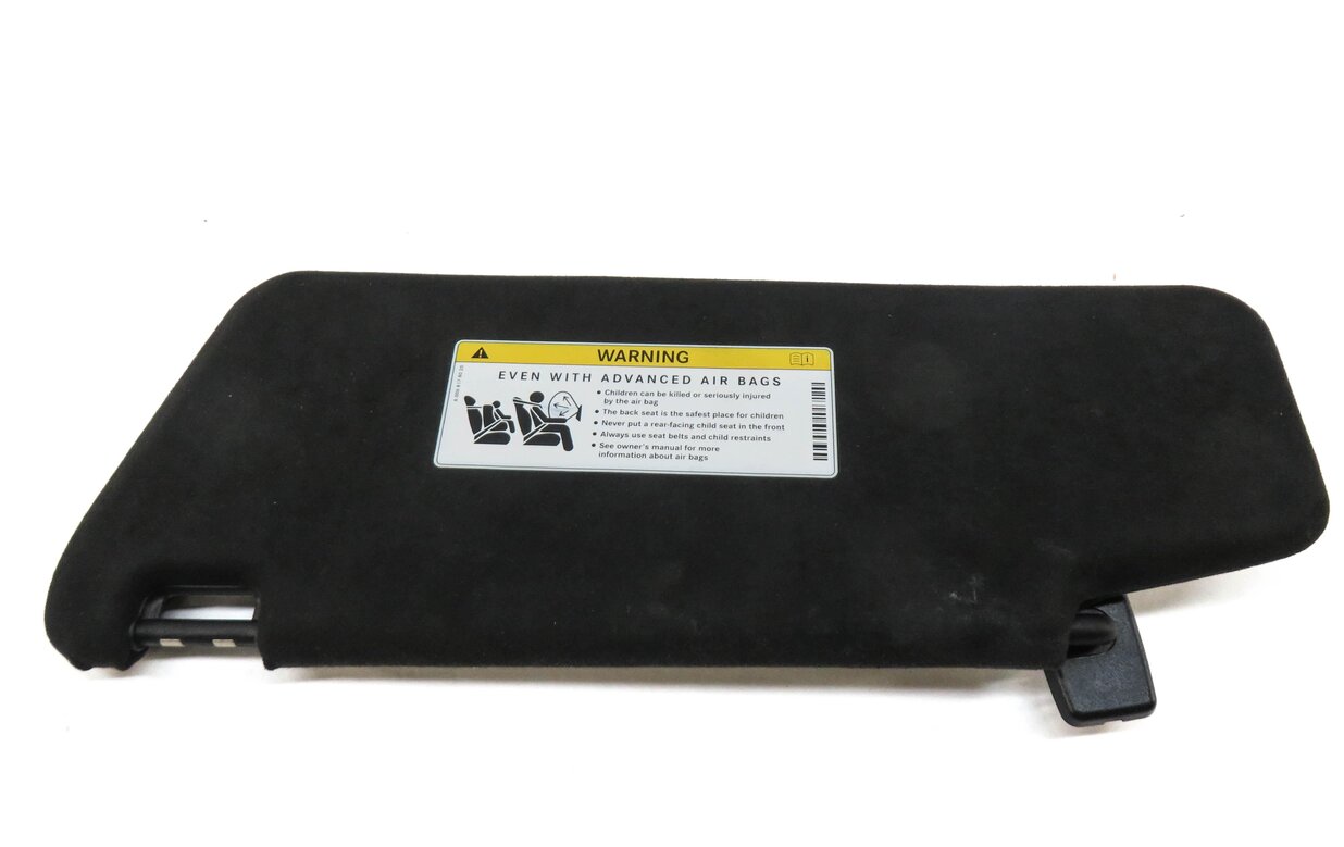 Thumbnail 6: 17-18 MERCEDES CLS550 CLS63 AMG (W218) RIGHT FRONT PASSENGER SUNVISOR (BLACK)