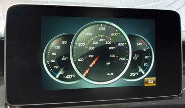 Thumbnail 2: 2017-2018 MERCEDES CLS550 CLS63 (W218) GPS NAVIGATION INFORMATION DISPLAY SCREEN