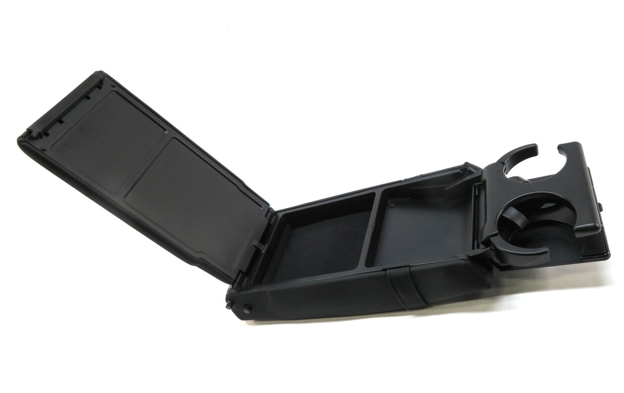 Thumbnail 5: 2017 MERCEDES CLS63 AMG (W218) REAR CENTER CONSOLE CUP HOLDER ARMREST (BLACK)