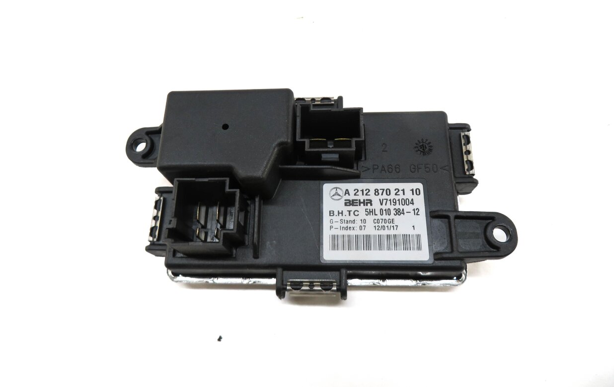 Thumbnail 2: 2017 MERCEDES CLS63 AMG (W218) FRONT HEATER A/C BLOWER MOTOR RESISTOR