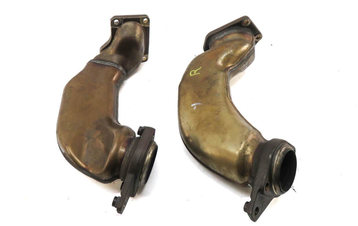 Thumbnail 2: 2017 MERCEDES CLS63 AMG (W218) 5.5L M157 TWIN TURBO ENGINE EXHAUST MANIFOLD SET