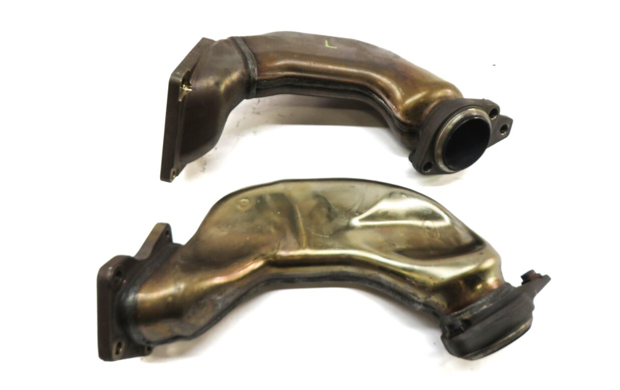 Thumbnail 3: 2017 MERCEDES CLS63 AMG (W218) 5.5L M157 TWIN TURBO ENGINE EXHAUST MANIFOLD SET