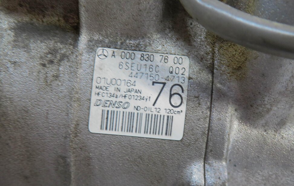 Thumbnail 5: 17-18 MERCEDES E550 CLS550 CLS63 (W207 W218) AC AIR CONDITIONING COMPRESSOR PUMP