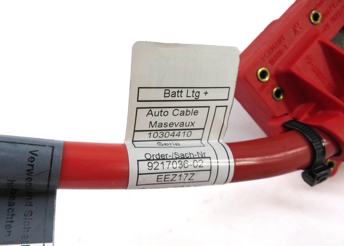 Thumbnail 4: 2012 BMW 535Xi (E60) POSITIVE BATTERY CABLE w/ TERMINAL & BLOWOUT FUSE 9217036
