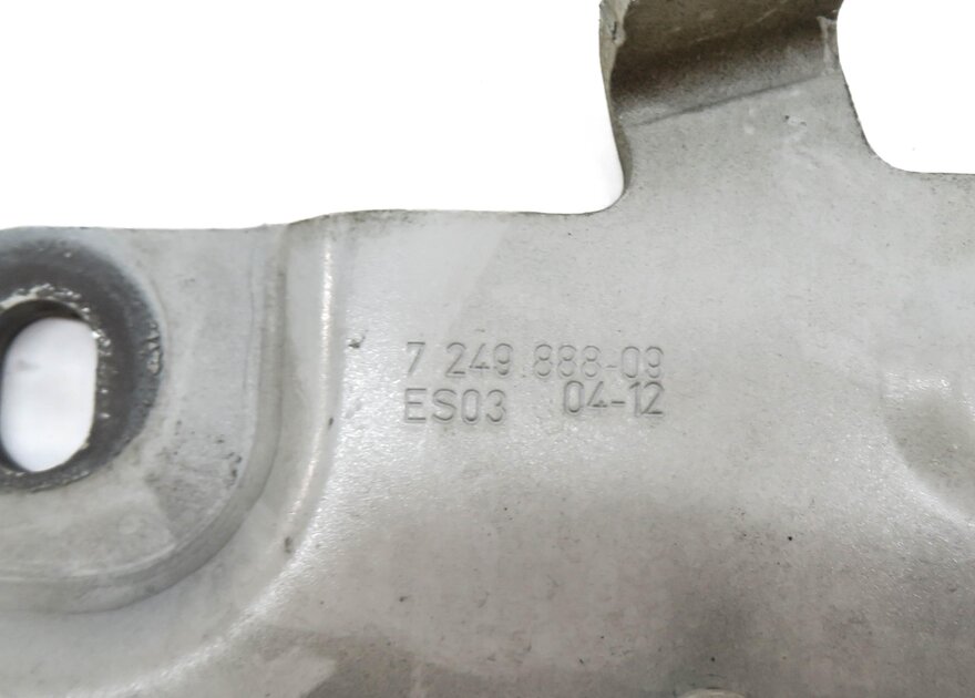 Thumbnail 5: 12-19 BMW 528i 535i 550i 640i 650i M5 M6 (F06 F10) FRONT HOOD HINGE SET (WHITE)