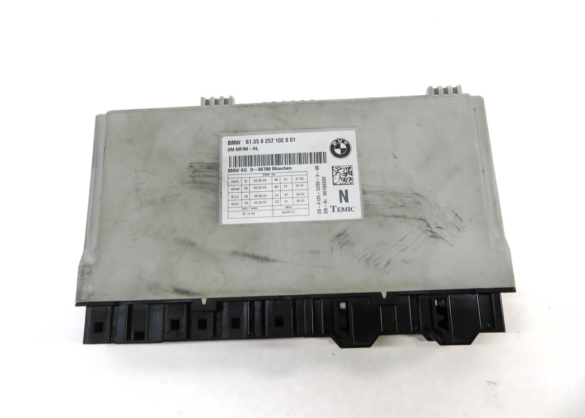 Thumbnail 2: 10-17 BMW 5 6 7 SERIES F01 F06 F10 FRONT LEFT DRIVER COMFORT SEAT CONTROL MODULE