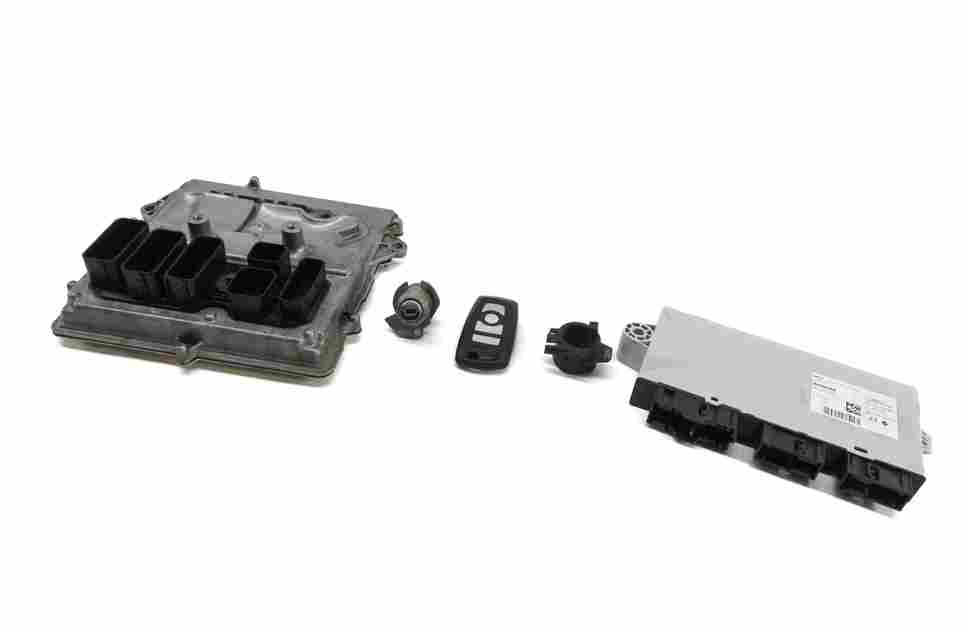 12-15 BMW 3 5 6 7 X3 F01 F06 F10 F30 ENGINE CONTROL MODULE IMMOBILIZER KEY SET