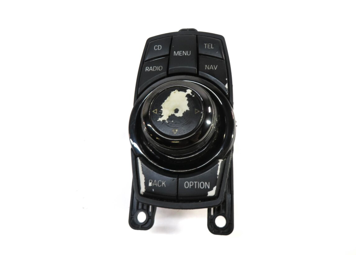 Thumbnail 2: 2012 BMW 535Xi (E60) RADIO MEDIA PHONE NAVIGATION I-DRIVE BUTTON SWITCH (4 PIN)