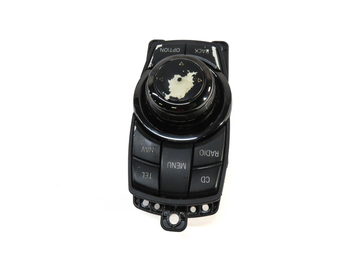 Thumbnail 3: 2012 BMW 535Xi (E60) RADIO MEDIA PHONE NAVIGATION I-DRIVE BUTTON SWITCH (4 PIN)