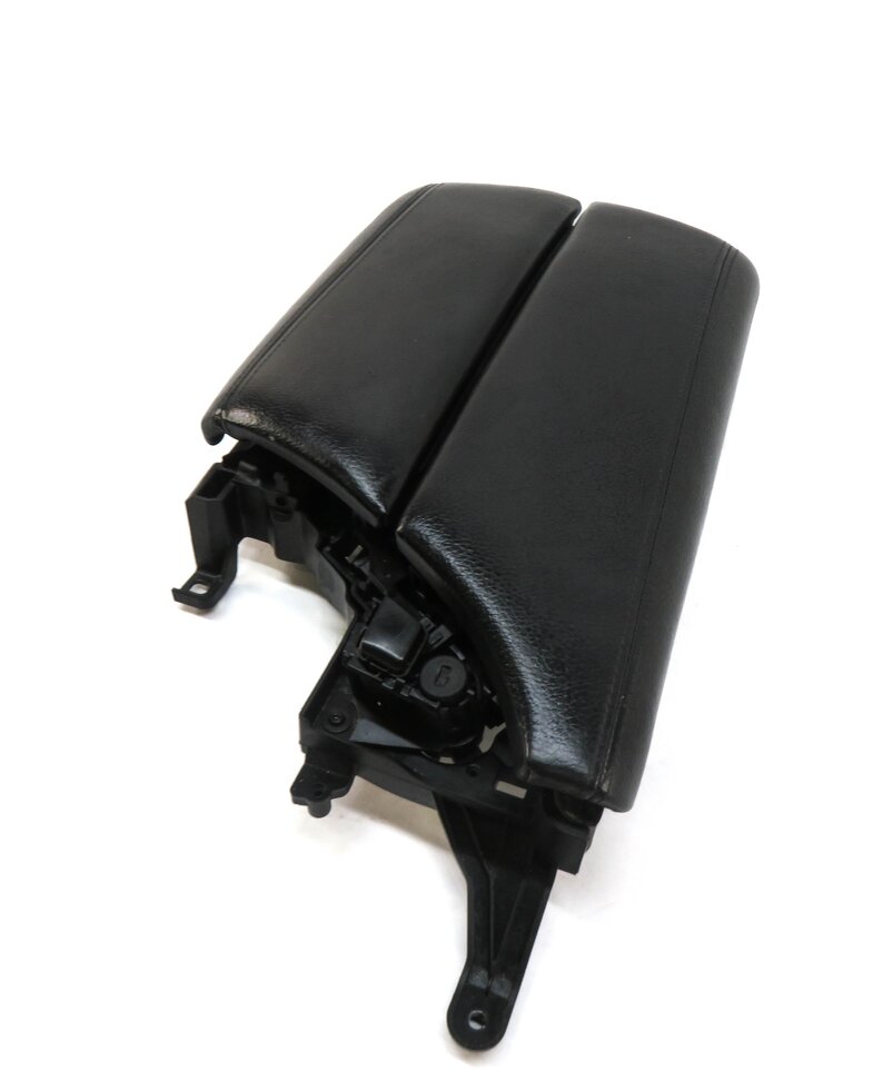 12-16 BMW 528i 535i 550i (F10) FRONT CENTER CONSOLE ARM REST COMPARTMENT (BLACK)