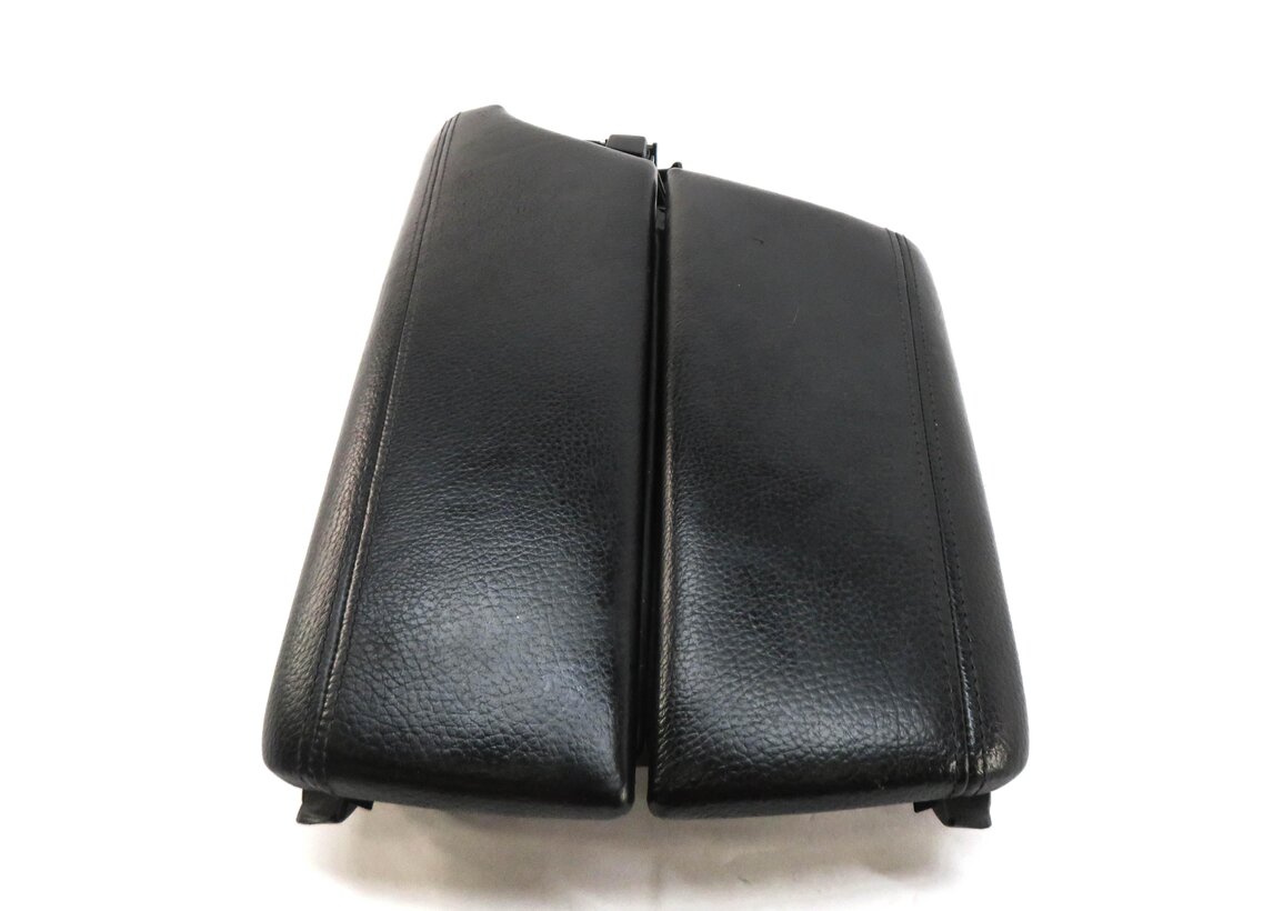 Thumbnail 4: 12-16 BMW 528i 535i 550i (F10) FRONT CENTER CONSOLE ARM REST COMPARTMENT (BLACK)